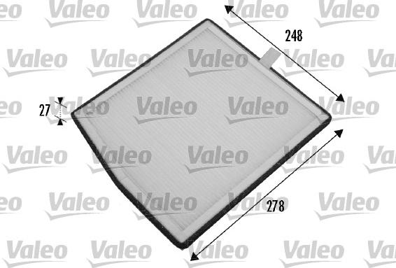 Valeo 698771 - Filtre, air de l'habitacle cwaw.fr