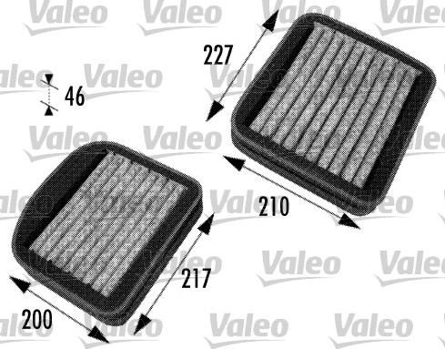 Valeo 698772 - Filtre, air de l'habitacle cwaw.fr