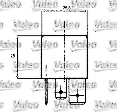 Valeo 643827 - Relais, courant de travail cwaw.fr