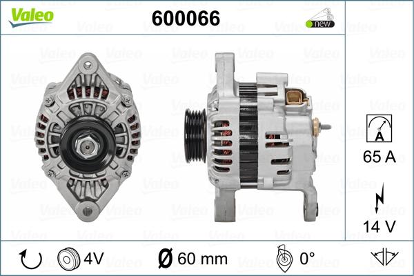 Valeo 600066 - Alternateur cwaw.fr