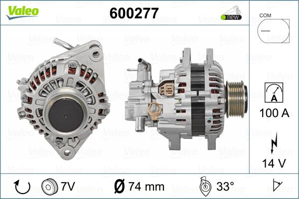 Valeo 600277 - Alternateur cwaw.fr