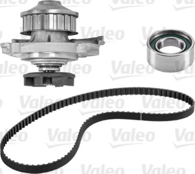 Valeo 614546 - Pompe à eau + kit de courroie de distribution cwaw.fr