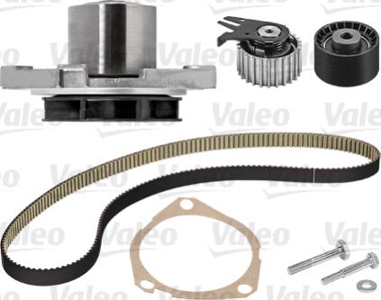 Valeo 614548 - Pompe à eau + kit de courroie de distribution cwaw.fr