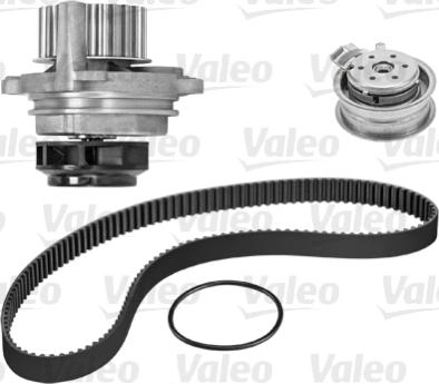 Valeo 614543 - Pompe à eau + kit de courroie de distribution cwaw.fr