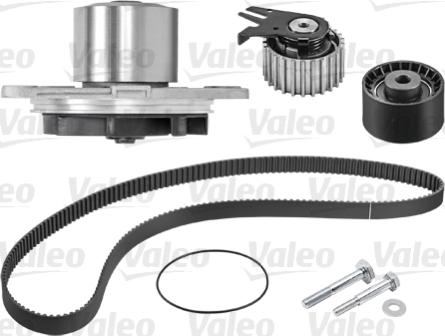 Valeo 614551 - Pompe à eau + kit de courroie de distribution cwaw.fr