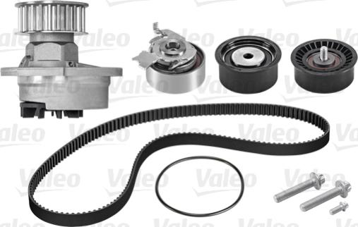 Valeo 614553 - Pompe à eau + kit de courroie de distribution cwaw.fr