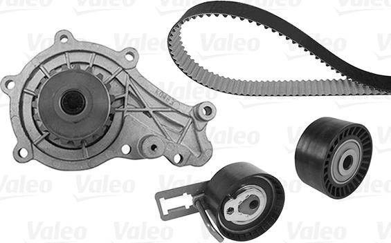 Valeo 614557 - Pompe à eau + kit de courroie de distribution cwaw.fr