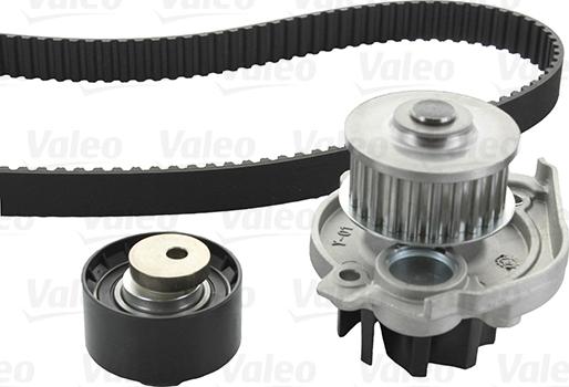 Valeo 614568 - Pompe à eau + kit de courroie de distribution cwaw.fr