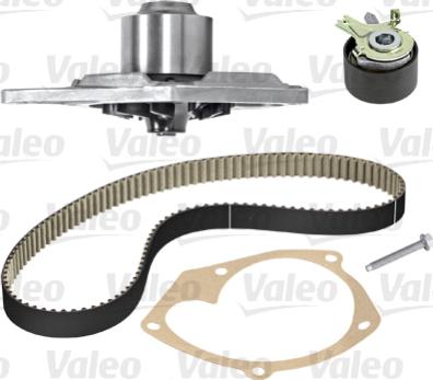 Valeo 614502 - Pompe à eau + kit de courroie de distribution cwaw.fr