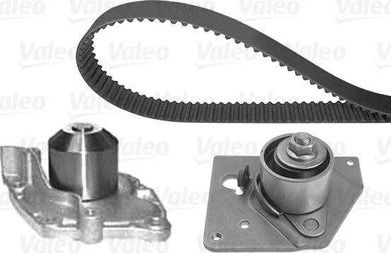 Valeo 614519 - Pompe à eau + kit de courroie de distribution cwaw.fr