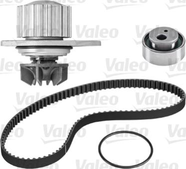 Valeo 614511 - Pompe à eau + kit de courroie de distribution cwaw.fr