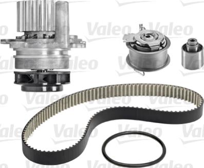 Valeo 614518 - Pompe à eau + kit de courroie de distribution cwaw.fr