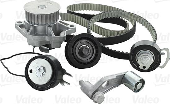 Valeo 614584 - Pompe à eau + kit de courroie de distribution cwaw.fr