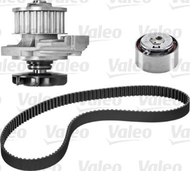 Valeo 614539 - Pompe à eau + kit de courroie de distribution cwaw.fr