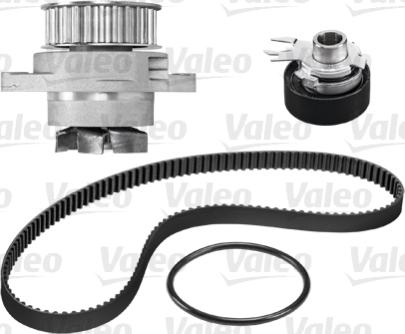 Valeo 614533 - Pompe à eau + kit de courroie de distribution cwaw.fr