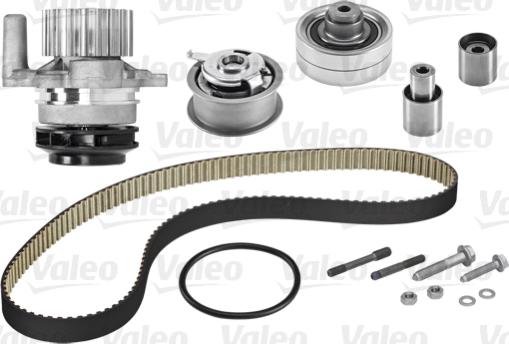 Valeo 614525 - Pompe à eau + kit de courroie de distribution cwaw.fr