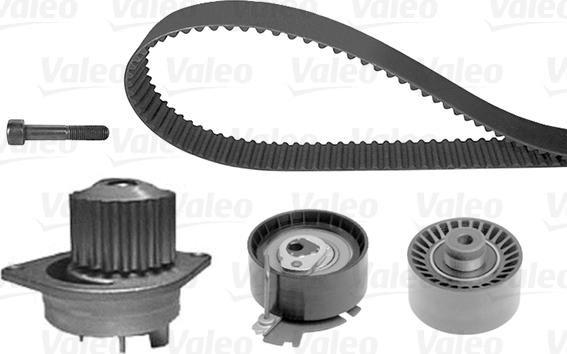 Valeo 614520 - Pompe à eau + kit de courroie de distribution cwaw.fr