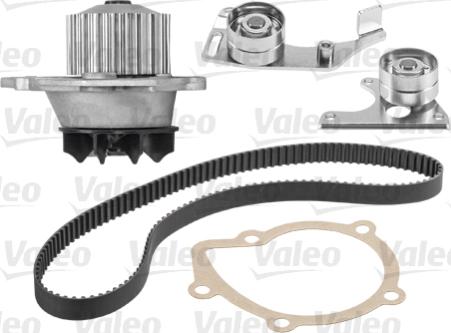 Valeo 614521 - Pompe à eau + kit de courroie de distribution cwaw.fr