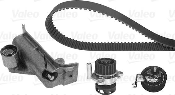 Valeo 614576 - Pompe à eau + kit de courroie de distribution cwaw.fr