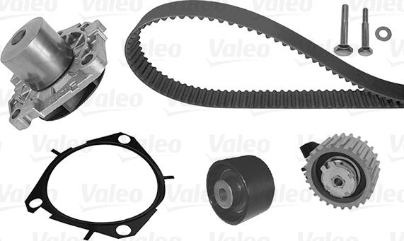 Valeo 614641 - Pompe à eau + kit de courroie de distribution cwaw.fr