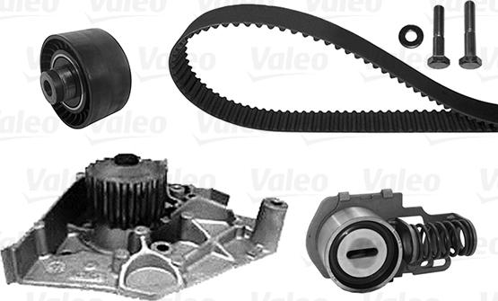 Valeo 614657 - Pompe à eau + kit de courroie de distribution cwaw.fr