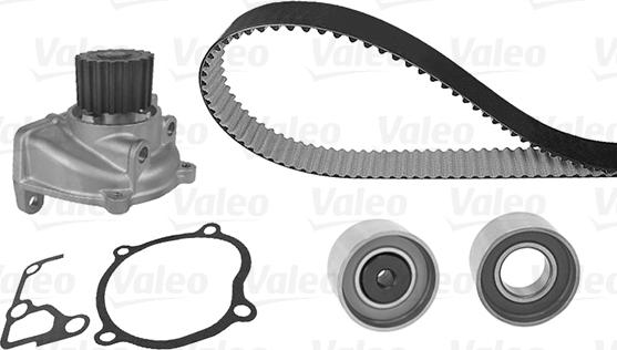 Valeo 614668 - Pompe à eau + kit de courroie de distribution cwaw.fr