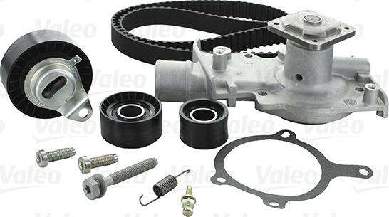 Valeo 614604 - Pompe à eau + kit de courroie de distribution cwaw.fr