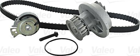 Valeo 614600 - Pompe à eau + kit de courroie de distribution cwaw.fr