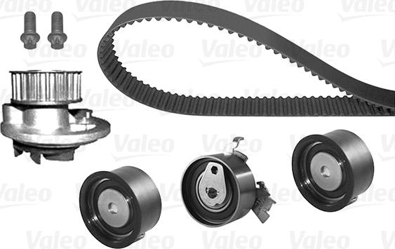 Valeo 614689 - Pompe à eau + kit de courroie de distribution cwaw.fr