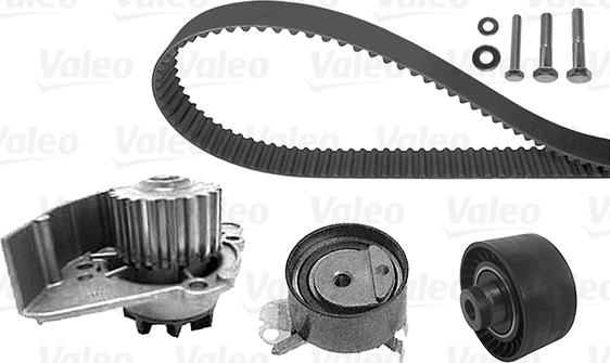 Valeo 614635 - Pompe à eau + kit de courroie de distribution cwaw.fr