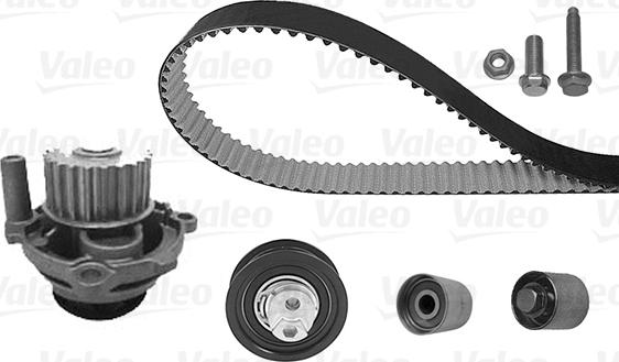 Valeo 614620 - Pompe à eau + kit de courroie de distribution cwaw.fr