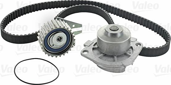 Valeo 614670 - Pompe à eau + kit de courroie de distribution cwaw.fr