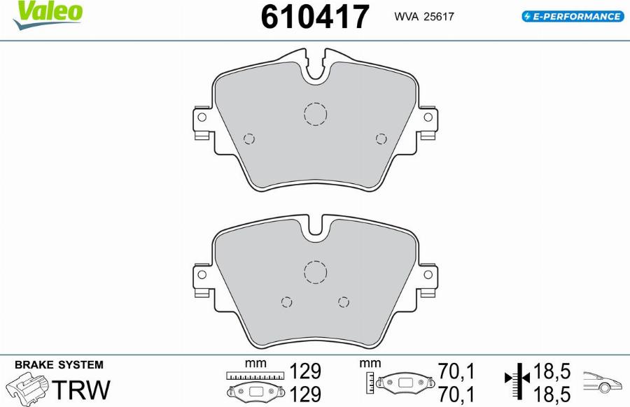 Valeo 610417 - Alternateur cwaw.fr