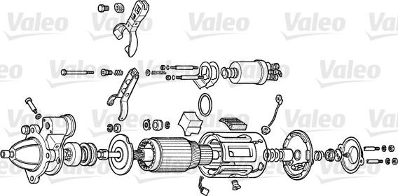 Valeo 6215A - Démarreur cwaw.fr