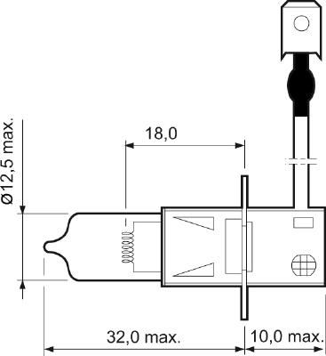 Valeo 032005 - Ampoule, projecteur longue portée cwaw.fr