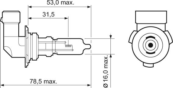 Valeo 032527 - Ampoule, projecteur longue portée cwaw.fr