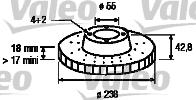 Valeo 186875 - Disque de frein cwaw.fr