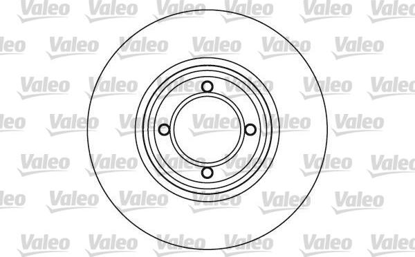 Valeo 186202 - Disque de frein cwaw.fr