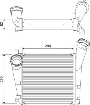 Valeo 818394 - Intercooler, échangeur cwaw.fr