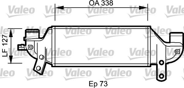 Valeo 818798 - Intercooler, échangeur cwaw.fr