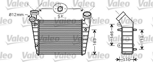 Valeo 818720 - Intercooler, échangeur cwaw.fr