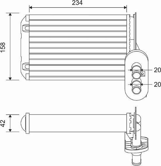 Valeo 812030 - Système de chauffage cwaw.fr