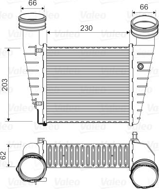 Valeo 817938 - Intercooler, échangeur cwaw.fr