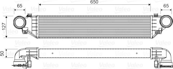 Valeo 817760 - Intercooler, échangeur cwaw.fr