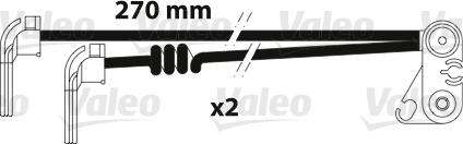 Valeo 882302 - Contact d'avertissement, usure des plaquettes de frein cwaw.fr