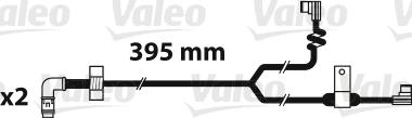 Valeo 882318 - Contact d'avertissement, usure des plaquettes de frein cwaw.fr