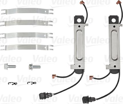 Valeo 882259 - Kit de plaquettes de frein, frein à disque cwaw.fr