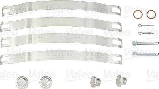 Valeo 882222 - Kit de plaquettes de frein, frein à disque cwaw.fr