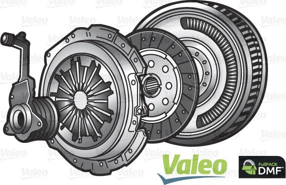 Valeo 836602 - Kit d'embrayage cwaw.fr