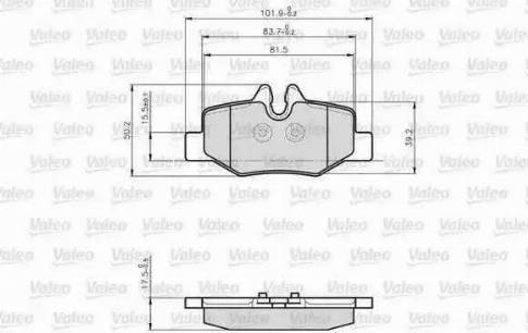 RIDER RD.3323.DB1601 - Kit de plaquettes de frein, frein à disque cwaw.fr